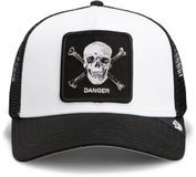 GOORIN Pet OG Trucker Cap Danger Skull Unisex One Size Polyester