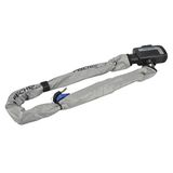 Fischer Fietsslot met reflecterende strepen, kettingslot, 80 cm