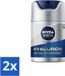 NIVEA MEN Anti-aging Gesichtscreme mit LSF 15 - 50 ml - Vorteilspackung - 2 Stück