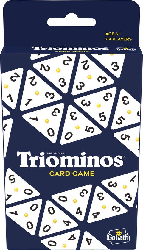 Goliath Triominos Kaartspel - Kaartspel - Strategisch spel - 2024 editie