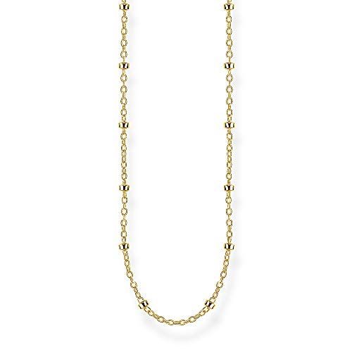 Thomas Sabo KE1890-413-39-L42v Jasseronketting 925 sterling zilver geelgoud verguld