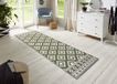 Hanse Home Moderne Loper ruiten Ethno - groen 80x300 cm