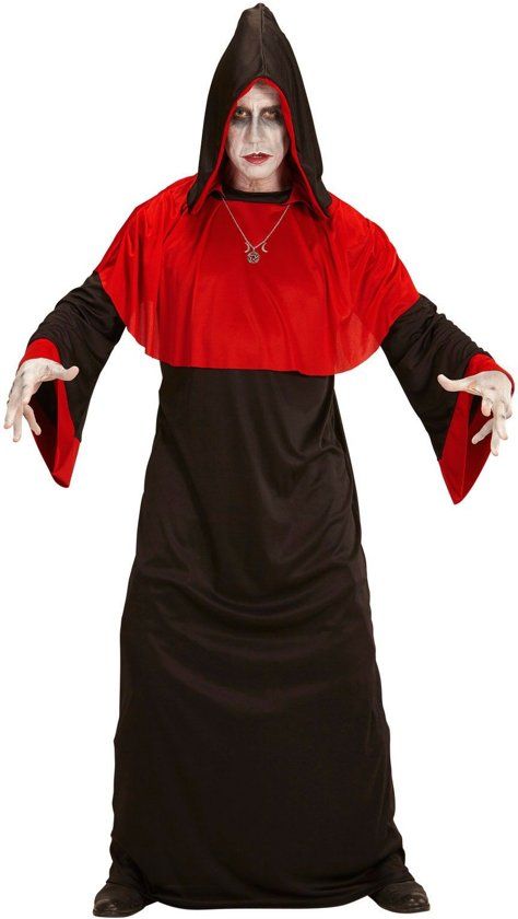 Widmann Monster & Griezel Kostuum Rode Demoon Doomsday Man Small Halloween Verkleedkleding