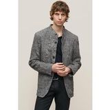 John Varvatos Slim Fit Single Breasted Silver