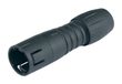BINDER 99-9209-00-04 Connecteur de câble à enclenchement mâle, à souder, or, IP67, 125V, 2,5A, Allemagne