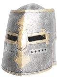 Finidi Ridderhelm plastic Zilver Unisex