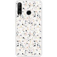 P30 Lite Terrazzo color bedrukt siliconen hoesje
