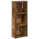 vidaXL Badkamer wandkast Gerookte Eik 20 x 10 x 50 cm
