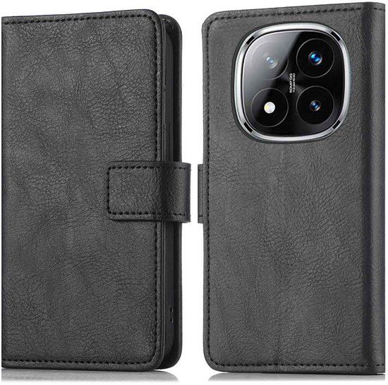 imoshion Luxe Bookcase voor de Xiaomi Redmi Note 14 Pro (4G) - Zwart