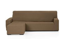 Martina Home Emilia zonneligstoel, leer, linker armleuning, kort