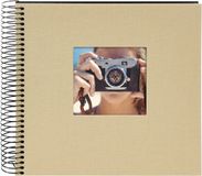 Goldbuch Spiraal fotoalbum Bella Vista Beige 20x20 cm