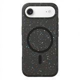 Coverzs Recycled Magsafe hoesje Convient aux peaux sensibles iPhone 17 Air - Magsafe telefoonhoesje - Glitter hoesje - Schokbestendig