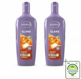 Andrélon Shampoo brillance 2 x 450 ml