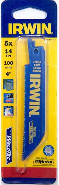 Irwin 414R 4" / 100 mm 14TPI, Metaalzagen - 10504147