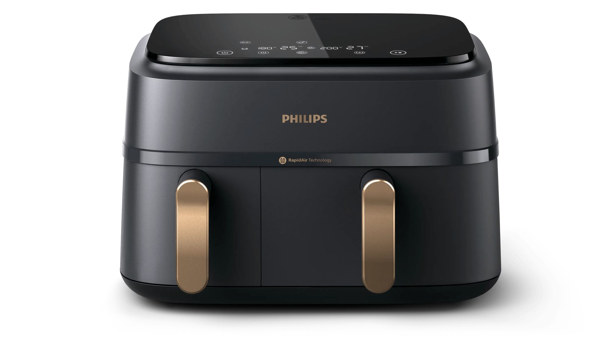 Philips 3000 Series NA352/00 Airfryer - 9L, Dual Basket, 8 Programs