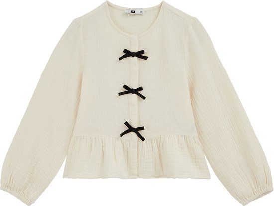 WE Fashion Meisjes blouse met strik