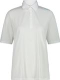 CMP Damespolo Wit Polyester Korte Mouw XL Lente/Zomer 2023