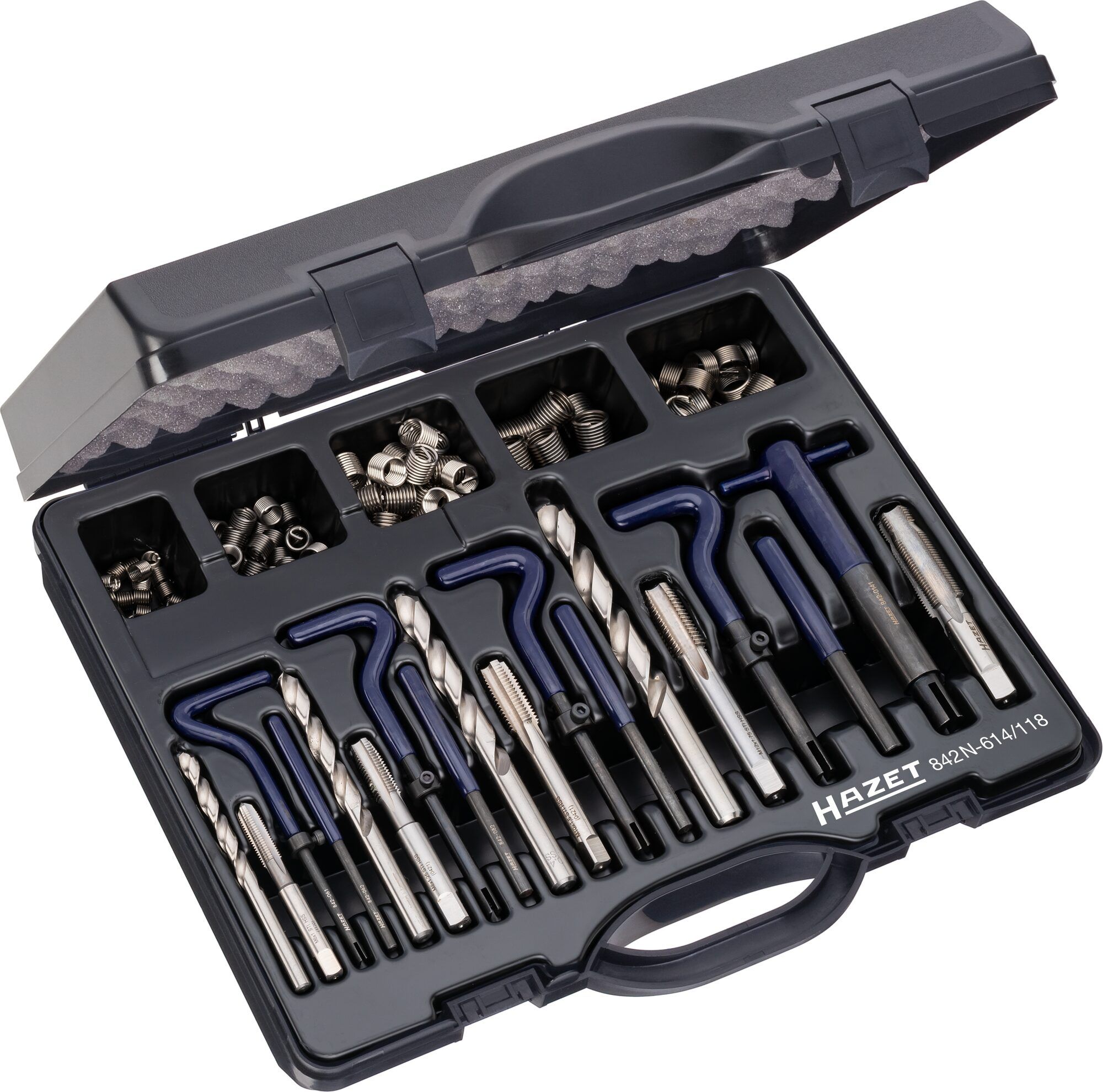 HAZET Schroefdraadreparatieset 842N-614/118 · 118-delig