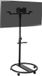 BeMatik Support de sol à roulettes pour écran plat Noir