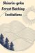 Shinrin-Yoku Libri GmbH Shinrin-Yoku Invitations - Therapeutic Woodland Activity Cards