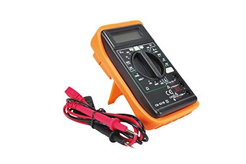 Tec Hit 732831 Multimeter digitaal 300 V - 18 kaliber, oranje en zwart