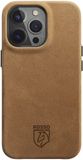 Rosso Elite iPhone 16 Pro Max Hoesje Leer Back Cover MagSafe Lichtbruin