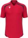 Macron Jersey Wyrm Rood/Zwaar Polyester Korte Mouw Effen Mannen 3XL