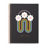 Miquelrius Kalender 18 maanden 23-24, juli 2023 - december 2024, 15,5 x 21,3 cm, weekoverzicht, Bloom, Spaans-Engels-Portugees
