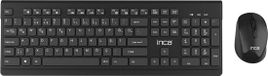 cian technology Inca IWS-519 - Toetsenbord + Muis - QWERTZ - RF Draadloos (2.4GHz) - Zwart