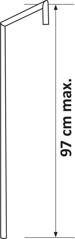 Differnz Thermoline Regendouche Set - Mat Zwart - 25cm Hoofddouche & Handdouche