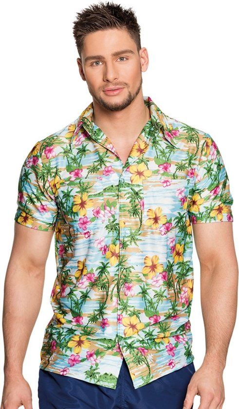 Boland Hawaii overhemd voor mannen - Volwassenen kostuums