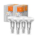 LEDVANCE Smart LED R50 spot lamp met Wifi technologie, E14 basis, lichtkleur veranderbaar (2700-6500K), vervanger voor 40W reflector gloeilampen, bedienbaar met Alexa, Google & App, 4-pak