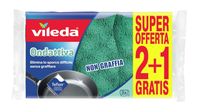 Vileda 139181 - Éponges - vert - 3 pièces