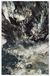 SAFAVIEH Glacier Collection GLA123B Modern abstract woonkamertapijt, 70 x 150 cm, blauw/multi