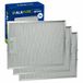 Alapure 3x Metaalfilter voor Pelgrim 46219 247x327x8mm