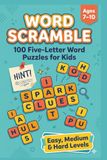 Mots mélangés : 100 puzzles de mots de cinq lettres pour enfants