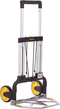 Stanley Opvouwbare Steekwagen FXWT-706 - 125KG Draagvermogen - Aluminium - Zwart/Geel