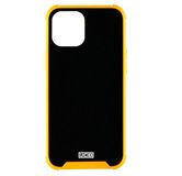 JCB Toughcase iPhone 12 6.1" Schokbestendige Beschermhoes voor Mobiele Telefoon, Zwart & Geel
