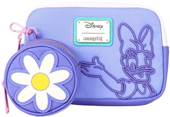 Loungefly Disney Daisy Duck Nylon Sling Bag