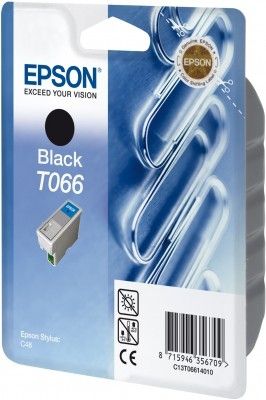 Epson T0661 - Zwart - Inktcartridge - 10 ml