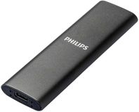 Philips SSD portable 250 Go - USB 3.2 - Jusqu'à 540 Mo/s - USB-C - Anthracite