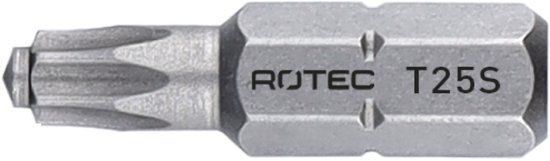 Rotec schroefbit, BASIC, C6.3, T-ST10x25 (2 stuks)