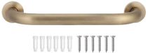 Merkloos / Sans marque Dailygoods Douchehandgreep Schokbestendig Messing Veiligheidshandgreep Ondersteuning Douchebalansbar 30 cm Zilver