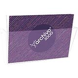 Archivo 2000 A4 liggend Folderhouder Wandmontage Transparant 65004 CS TP