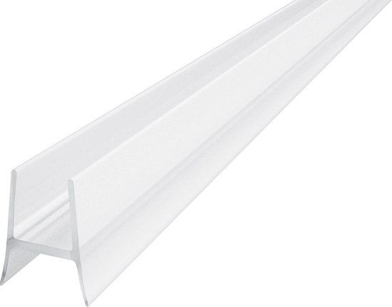 Xellanz Kunststof Bodemstrip Voor Inloopdouche 10mm 1230cm - Transparant