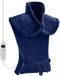 Seranova Coussin chauffant électrique lesté pour le dos, les épaules et le cou - Heating Pad - Coussin chauffant - 1.3KG - 100w - Bleu
