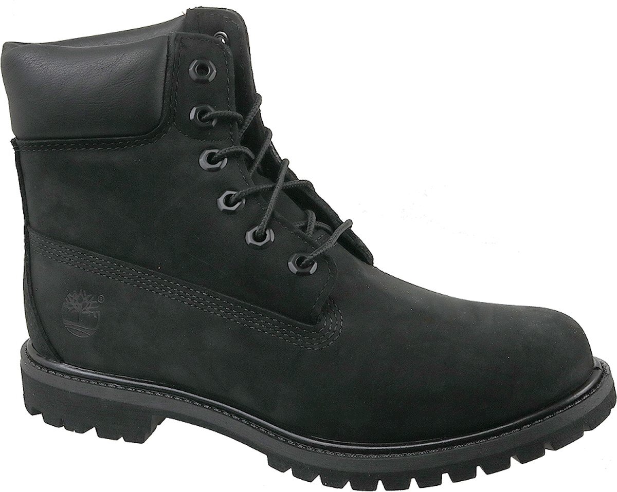 Timberland - 6in Premium Boot - Bottines stoer - Dames - Maat 37 - Zwart - Black Nubuck