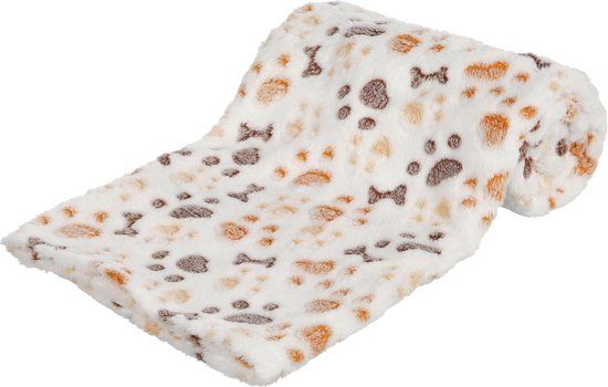 Trixie Hondendeken Lingo Creme - M - 70x0 cm