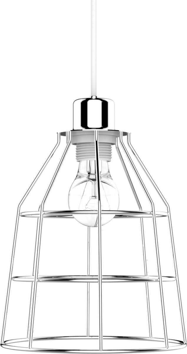 TAK Design Design Jonas Hanglamp - Metaal - Ã˜20 x 28 cm - Zilverkleurig