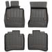 Frogum No.77 Automat / Vloermat - 3D Pasvorm - Geschikt voor Mercedes S-Klasse W222 LONG 2013-2020 (Ook 4Matic) - TPE Rubber - 4-delig - Hoge Rand 6cm - Zwart